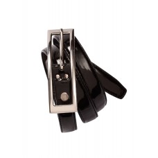 LADIES SEMI-PATENT BELT