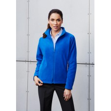 LADIES PLAIN MICRO FLEECE JACKET