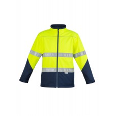 Unisex Hi Vis Soft Shell Jacket