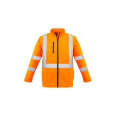 Unisex Hi Vis 2 in 1 X Back Soft Shell Jacket