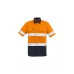 Mens Rugged Cooling Taped Hi Vis Spliced S/S Shirt Mens Rugged Cooling Taped Hi Vis Spliced S/S Shirt