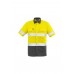 Mens Rugged Cooling Taped Hi Vis Spliced S/S Shirt Mens Rugged Cooling Taped Hi Vis Spliced S/S Shirt