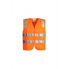 Unisex Hi Vis Full Zip Vest