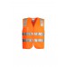 Unisex Hi Vis Full Zip Vest