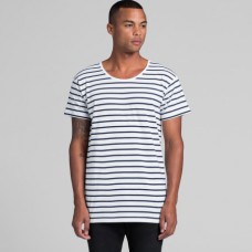 MENS WIRE STRIPE TEE