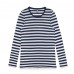 WO'S FINE STRIPE L/S TEE