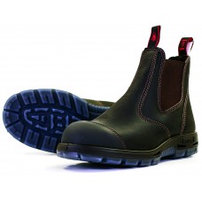 Bobcat S/On Oiled Kip Safety Boot PU