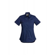 Womens Lightweight Tradie Shirt - Short Sleeve